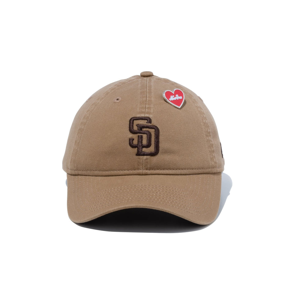 9TWENTY St. Valentine's Day サンディエゴ・パドレス カーキ - 14174568-OSFM | NEW ERA ニューエラ公式オンラインストア