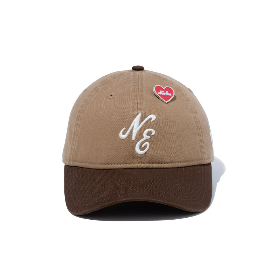 9TWENTY St. Valentine's Day クラシックロゴ カーキ / ウォルナット - 14174575-OSFM | NEW ERA ニューエラ公式オンラインストア