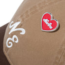 9TWENTY St. Valentine's Day クラシックロゴ カーキ / ウォルナット - 14174575-OSFM | NEW ERA ニューエラ公式オンラインストア