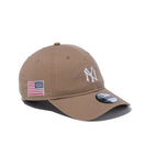 9TWENTY Stars & Stripes クーパーズタウン ニューヨーク・ヤンキース ミニロゴ カーキ - 13328578-OSFM | NEW ERA ニューエラ公式オンラインストア