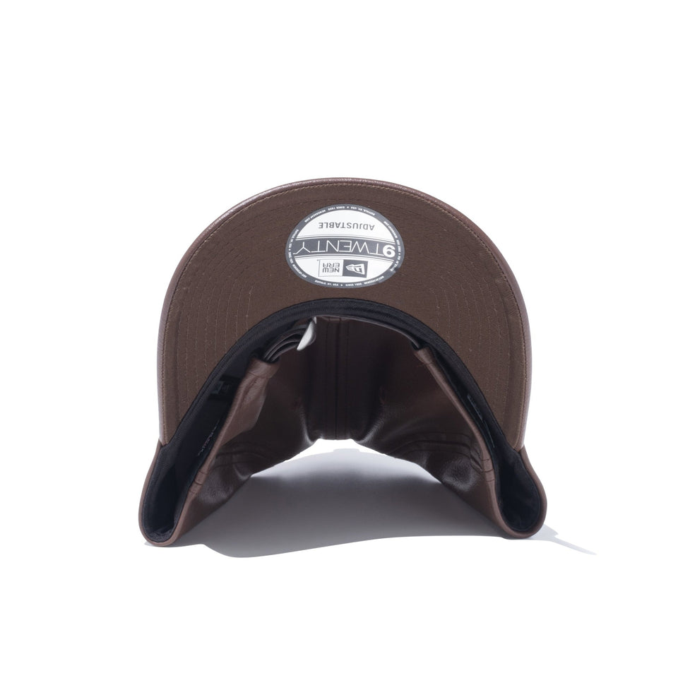 9TWENTY Synthetic Leather シンセティックレザー サンディエゴ・パドレス ブラウン - 13751061-OSFM | NEW ERA ニューエラ公式オンラインストア