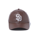 9TWENTY Synthetic Leather シンセティックレザー サンディエゴ・パドレス ブラウン - 13751061-OSFM | NEW ERA ニューエラ公式オンラインストア