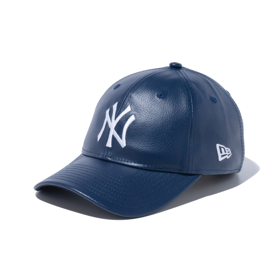 9TWENTY Synthetic Leather シンセティックレザー ニューヨーク・ヤンキース ネイビー - 13751068-OSFM | NEW ERA ニューエラ公式オンラインストア