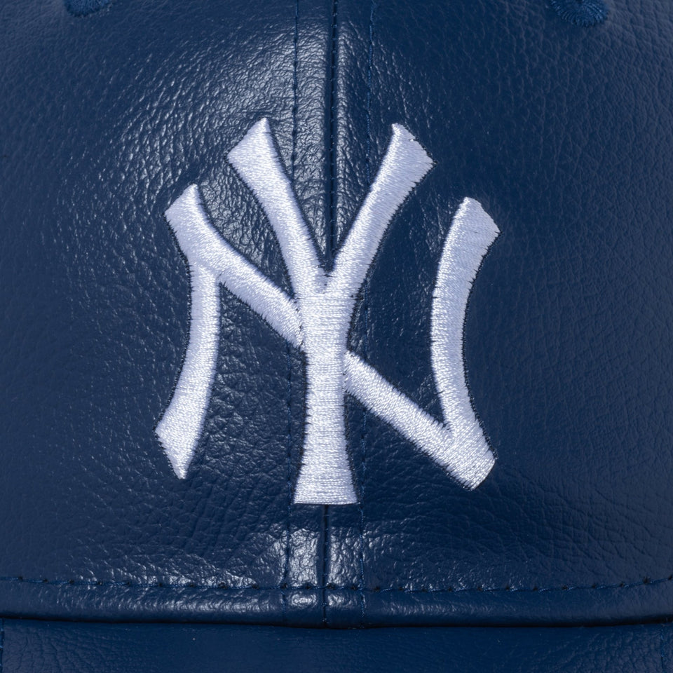 9TWENTY Synthetic Leather シンセティックレザー ニューヨーク・ヤンキース ネイビー - 13751068-OSFM | NEW ERA ニューエラ公式オンラインストア