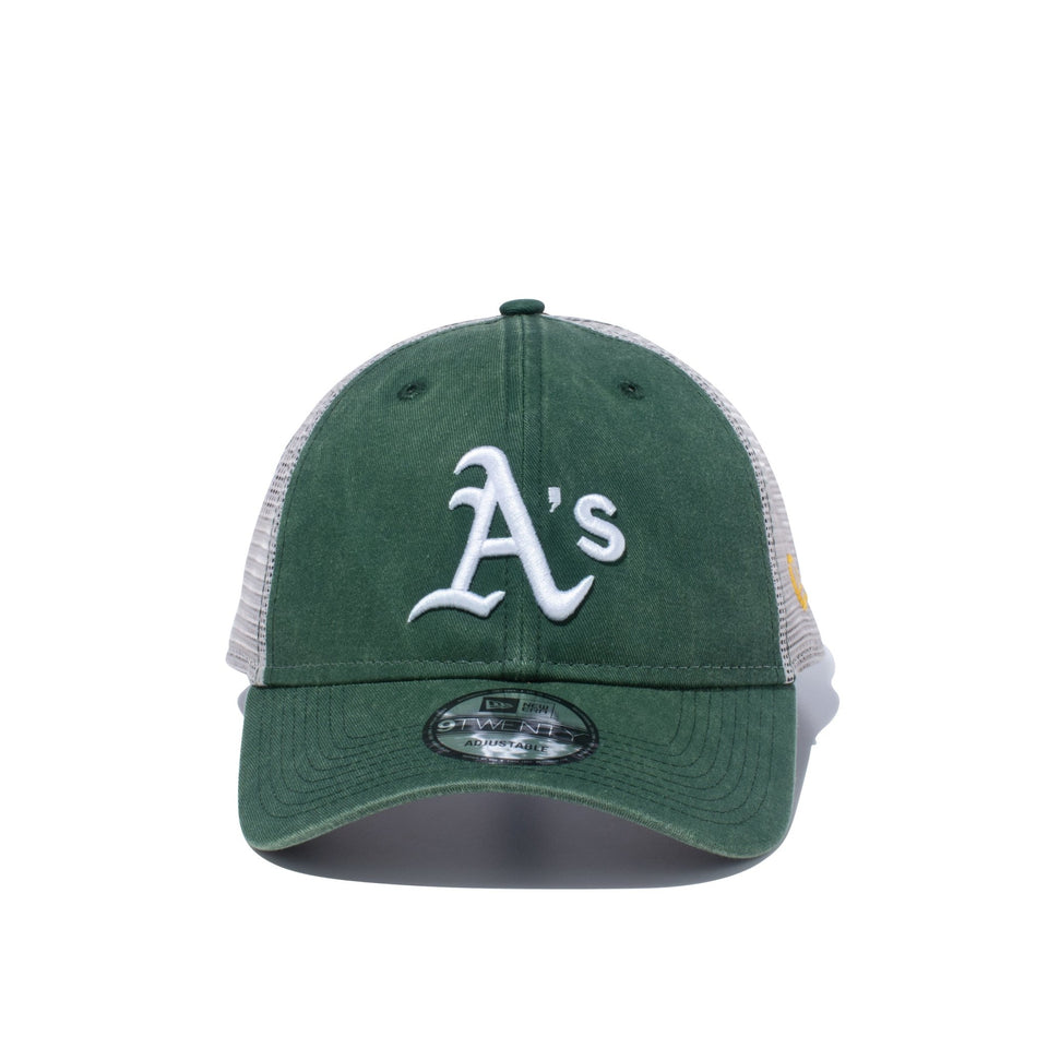 9TWENTY Washed Trucker オークランド・アスレチックス - 13078577-OSFM | NEW ERA ニューエラ公式オンラインストア