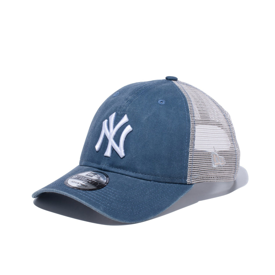 9TWENTY Washed Trucker ニューヨーク・ヤンキース - 13078578-OSFM | NEW ERA ニューエラ公式オンラインストア