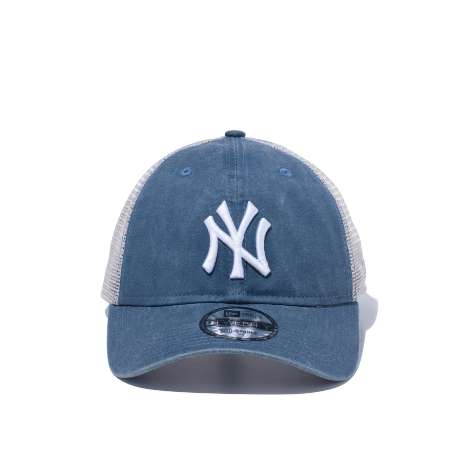 9TWENTY Washed Trucker ニューヨーク・ヤンキース - 13078578-OSFM | NEW ERA ニューエラ公式オンラインストア