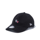 9TWENTY クロスストラップ With Heart ニューヨーク・ヤンキース ミニロゴ ブラック - 12362246-OSFA | NEW ERA ニューエラ公式オンラインストア