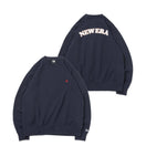 裏毛 オーバーサイズド スウェット クルーネック Baseball Logo ネイビー - 13755383-S | NEW ERA ニューエラ公式オンラインストア