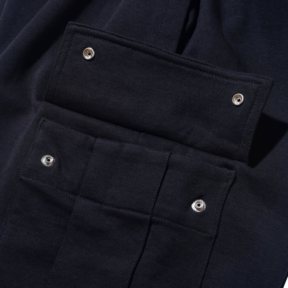 オーバーサイズド スウェットカーゴパンツ BLACK LABEL FW23 ヘビーウェイト ブラック - 13952714-S | NEW ERA ニューエラ公式オンラインストア