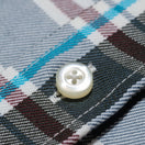 長袖 タータンチェックシャツ BLACK LABEL FW23 オフホワイトチェック - 13952719-XS | NEW ERA ニューエラ公式オンラインストア