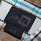 長袖 タータンチェックシャツ BLACK LABEL FW23 オフホワイトチェック - 13952719-XS | NEW ERA ニューエラ公式オンラインストア