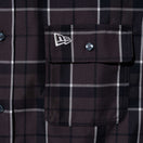 長袖 マルチチェックシャツ BLACK LABEL FW23 ブラック - 13952722-XS | NEW ERA ニューエラ公式オンラインストア