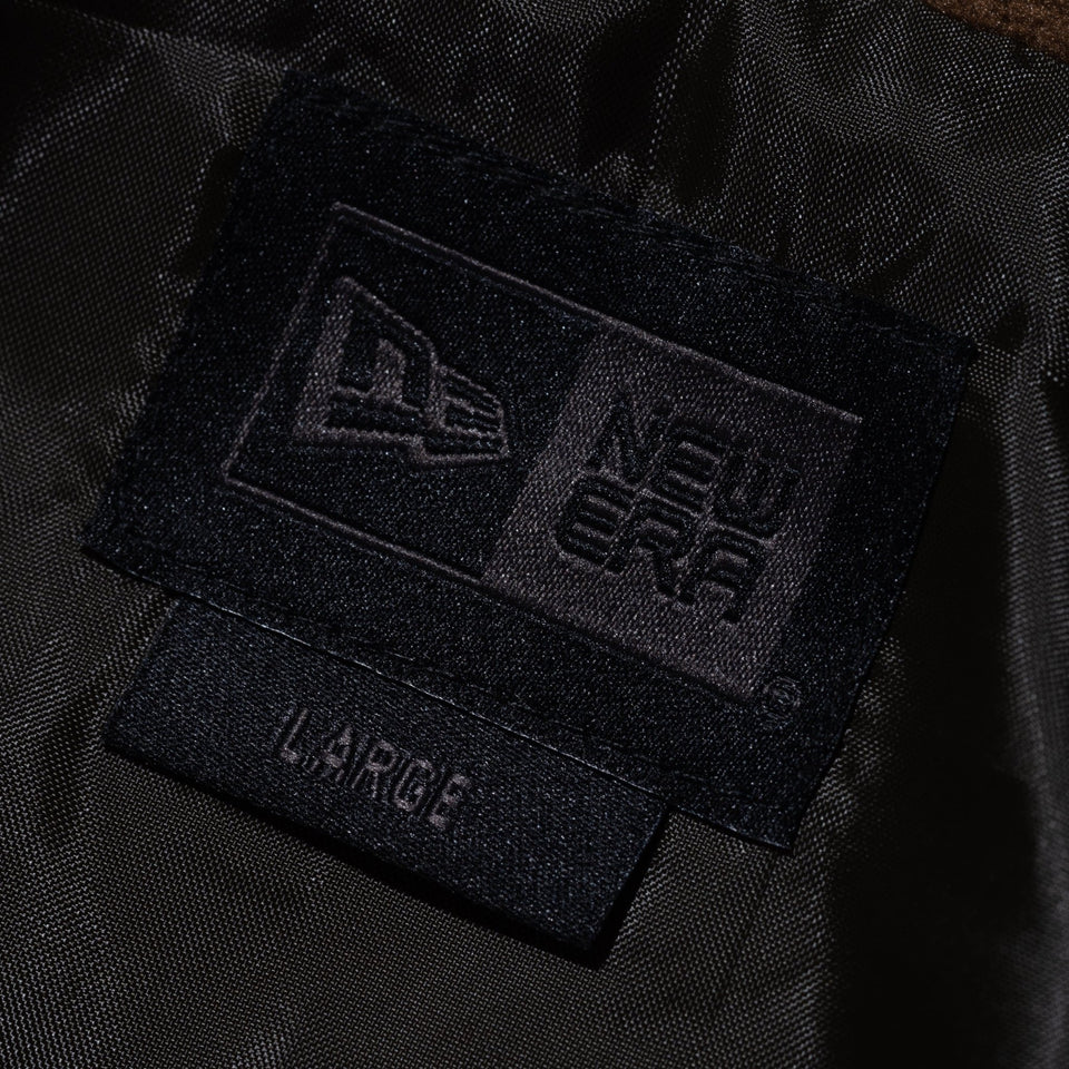 フリース トラックジャケット BLACK LABEL FW23 ウォルナット - 13952738-S | NEW ERA ニューエラ公式オンラインストア