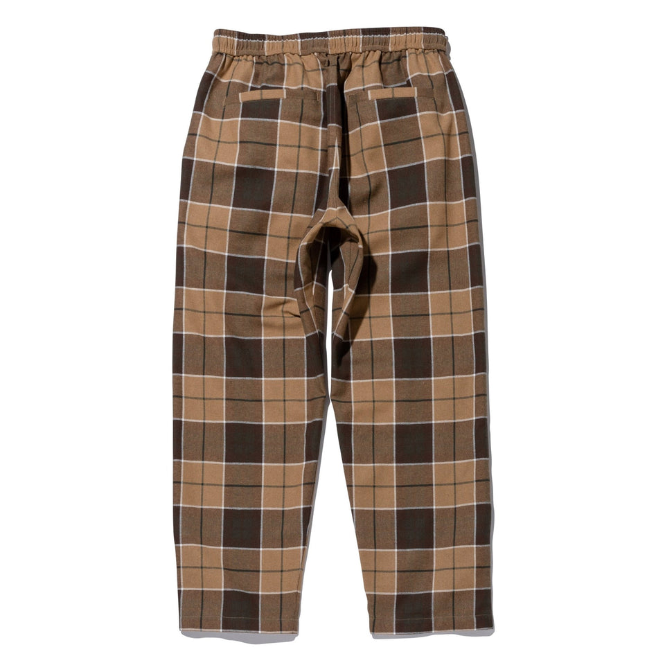 H363*MACPHEE マカフィー☆チェック柄☆パンツ☆茶ブラウン 黒ブラック MACPHEE マカフィ】パンツ | BRAND,TOMORROWLAND