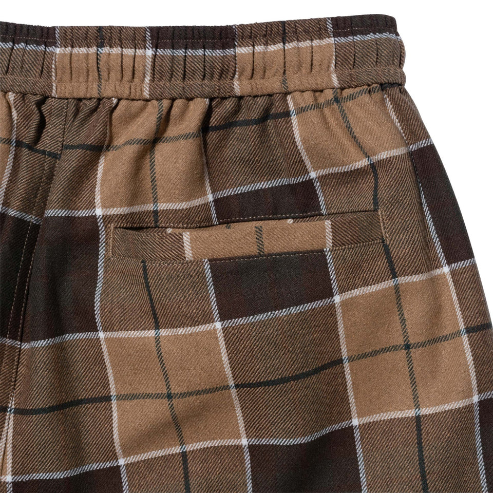 イージーパンツ マルチチェック BLACK LABEL FW23 カーキ - 13952742-S | NEW ERA ニューエラ公式オンラインストア