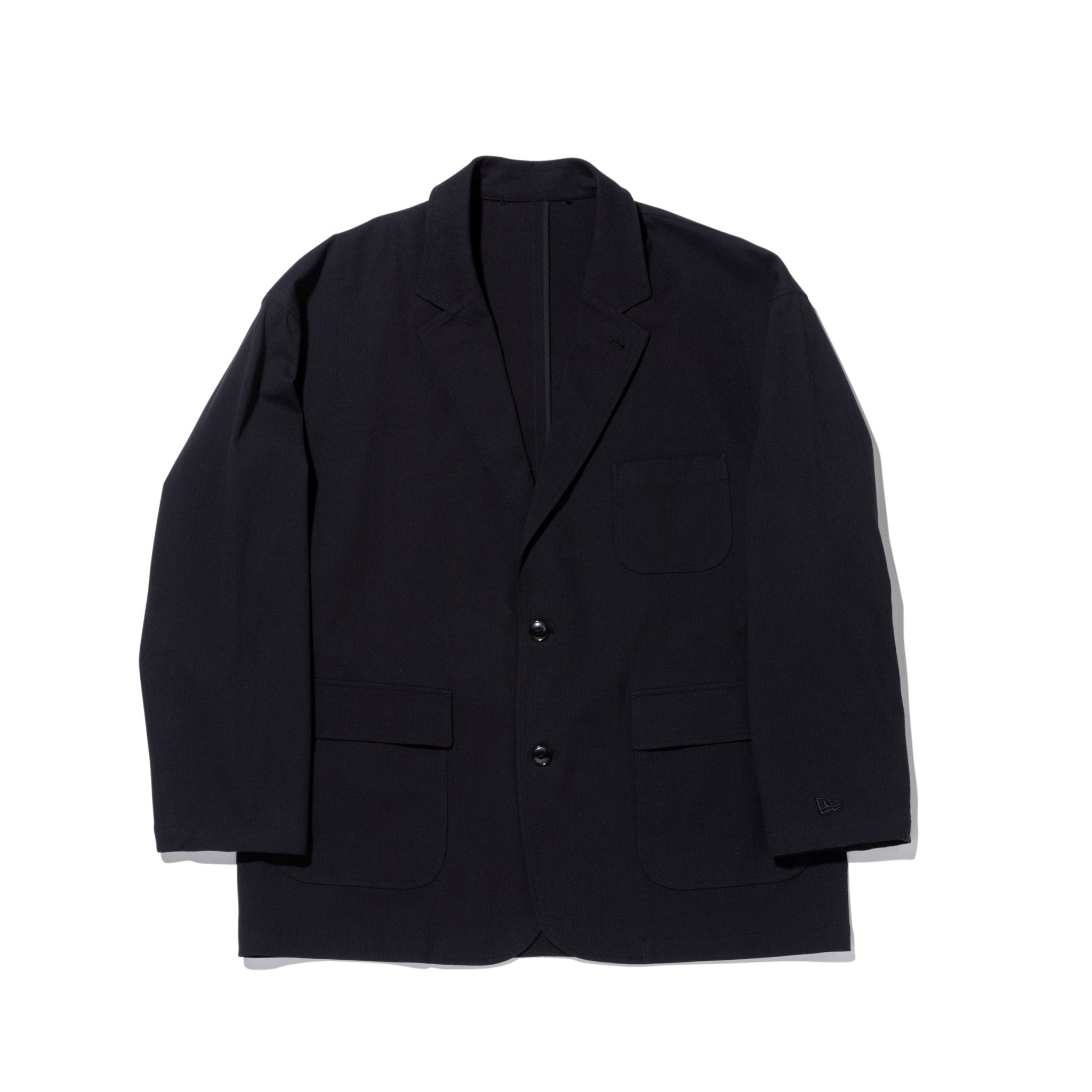 シアサッカー ジャケット BLACK LABEL SS24 ブラック 