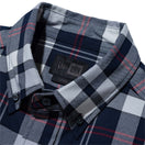 長袖 オックスフォード ボタンダウンシャツ BLACK LABEL SS24 タータンチェック ネイビー - 14322517-XS | NEW ERA ニューエラ公式オンラインストア