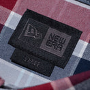 長袖 オックスフォード ボタンダウンシャツ BLACK LABEL SS24 タータンチェック グレー - 14322518-XS | NEW ERA ニューエラ公式オンラインストア