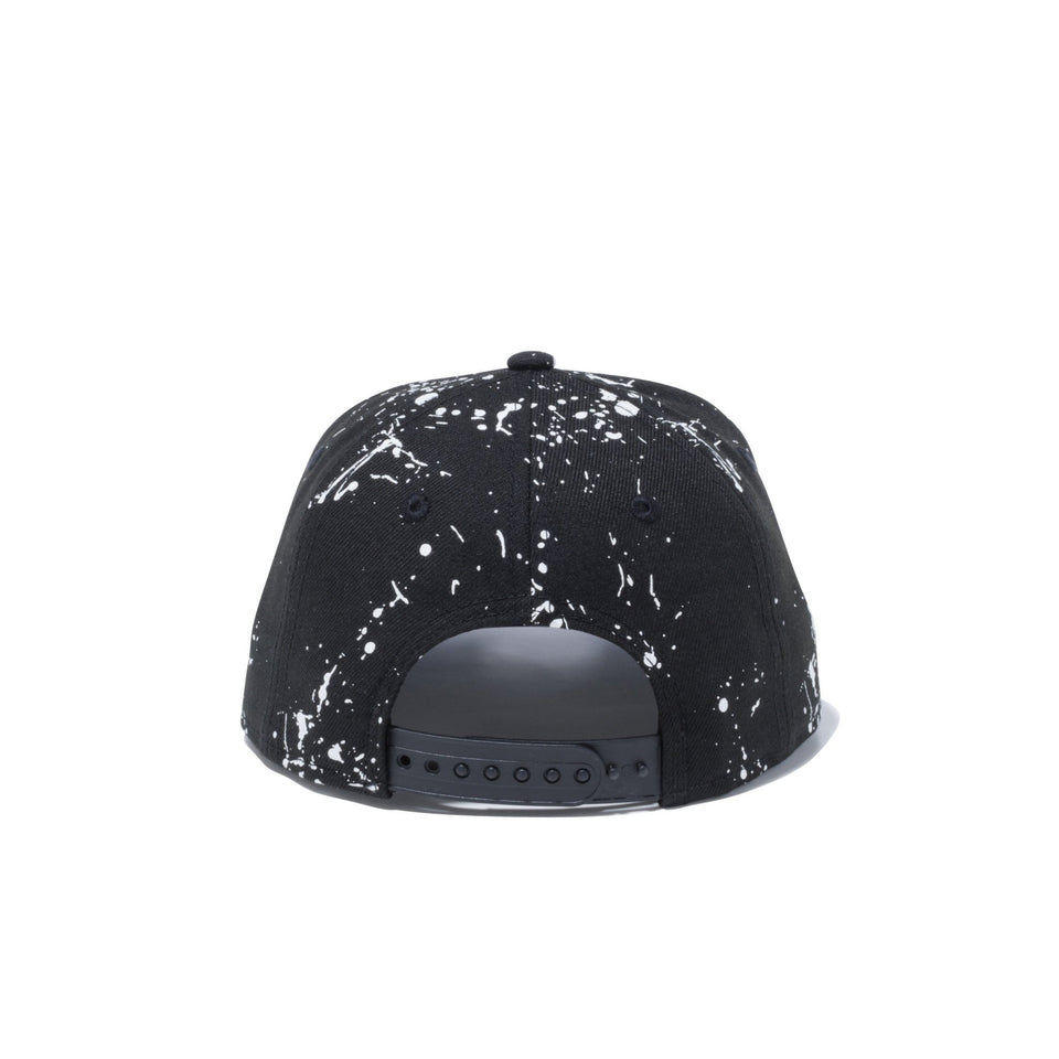 Child 9FIFTY スプラッシュペイントニューヨーク・ヤンキース ブラック - 12326073-CHLD | NEW ERA ニューエラ公式オンラインストア