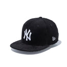 Child 9FIFTY ニューヨーク・ヤンキース コーデュロイ ブラック - 12541415-CHLD | NEW ERA ニューエラ公式オンラインストア