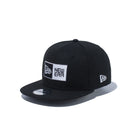 Child 9FIFTY ボックスロゴ ブラック - 12555685-CHLD | NEW ERA ニューエラ公式オンラインストア