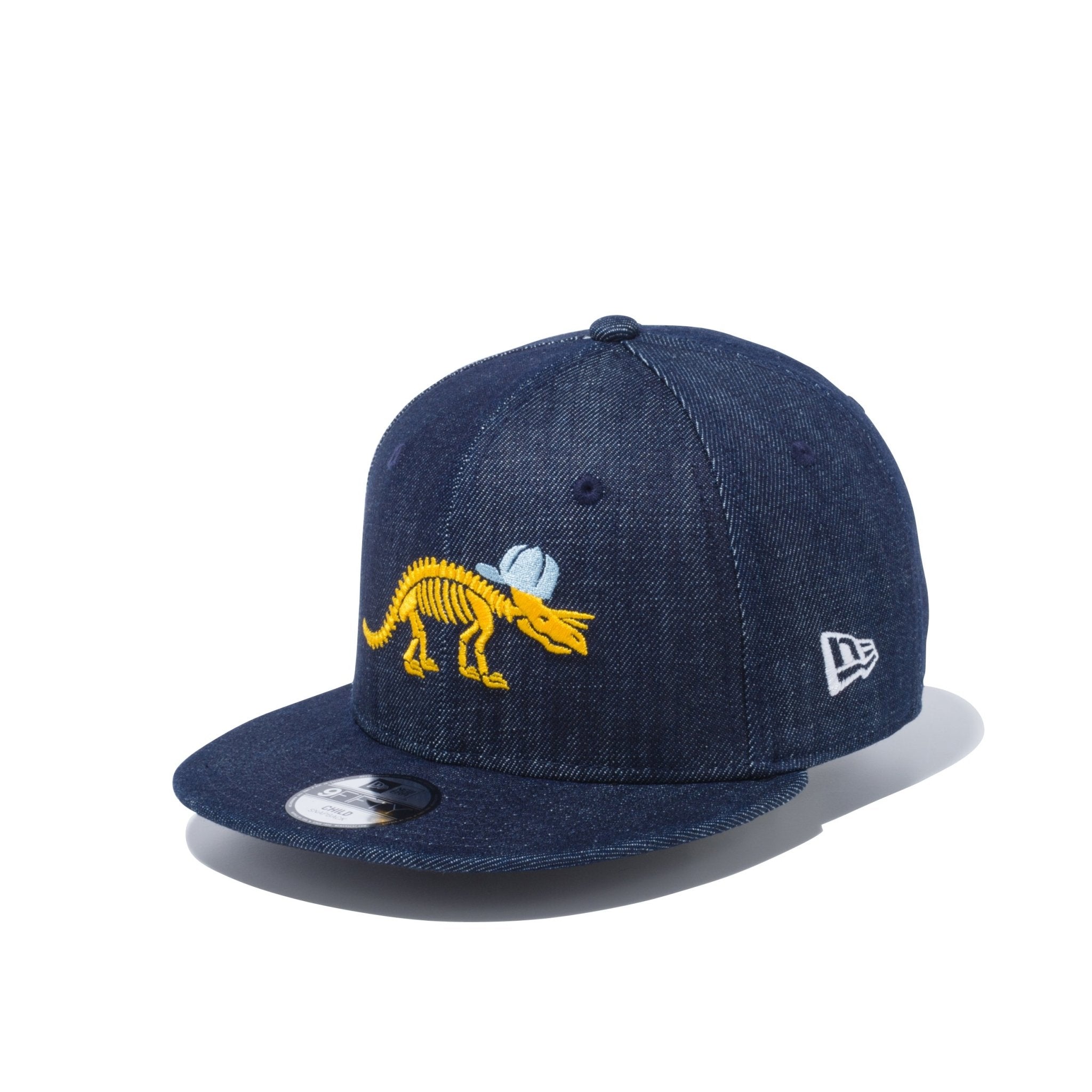 Child 9FIFTY ダイナソー 恐竜 インディゴデニム | ニューエラ