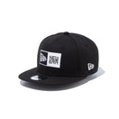 Child 9FIFTY ボックスロゴ ブラック × ホワイト - 13552049-CHLD | NEW ERA ニューエラ公式オンラインストア