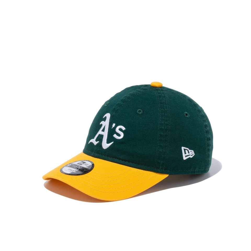 Child 9TWENTY オークランド・アスレチックス ダークグリーン / Aゴールド - 13059102-CHLD | NEW ERA ニューエラ公式オンラインストア