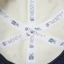 Child 9TWENTY MLB 2-Tone ニューヨーク・ヤンキース クロームホワイト ネイビーバイザー - 13763037-CHLD | NEW ERA ニューエラ公式オンラインストア