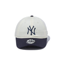 Child 9TWENTY MLB 2-Tone ニューヨーク・ヤンキース クロームホワイト ネイビーバイザー - 13763037-CHLD | NEW ERA ニューエラ公式オンラインストア