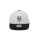 Child 9TWENTY MLB 2-Tone ニューヨーク・メッツ クロームホワイト ブラックバイザー - 13763038-CHLD | NEW ERA ニューエラ公式オンラインストア