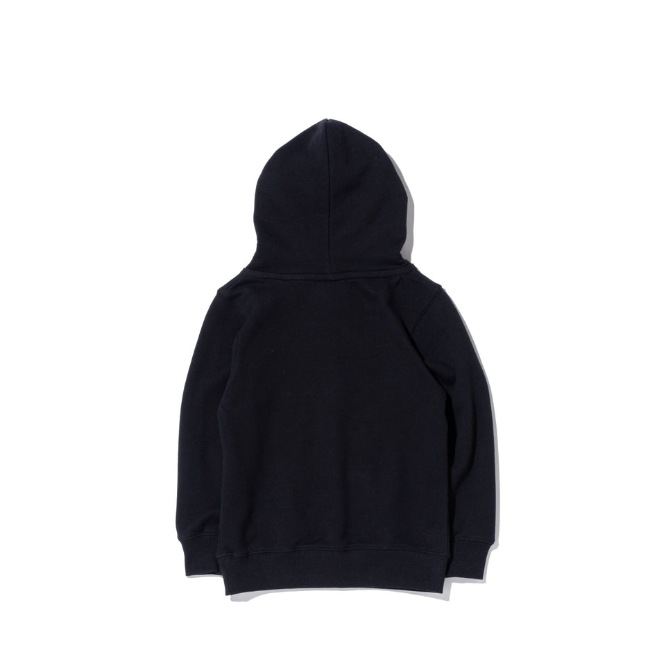 Child 裏毛 スウェット プルオーバーフーディー Box Logo Embroidery ボックスロゴ ブラック - 13755448-90 | NEW ERA ニューエラ公式オンラインストア