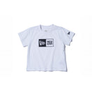 Child コットン Tシャツ ボックスロゴ ホワイト × ブラック - 13561857-90 | NEW ERA ニューエラ公式オンラインストア