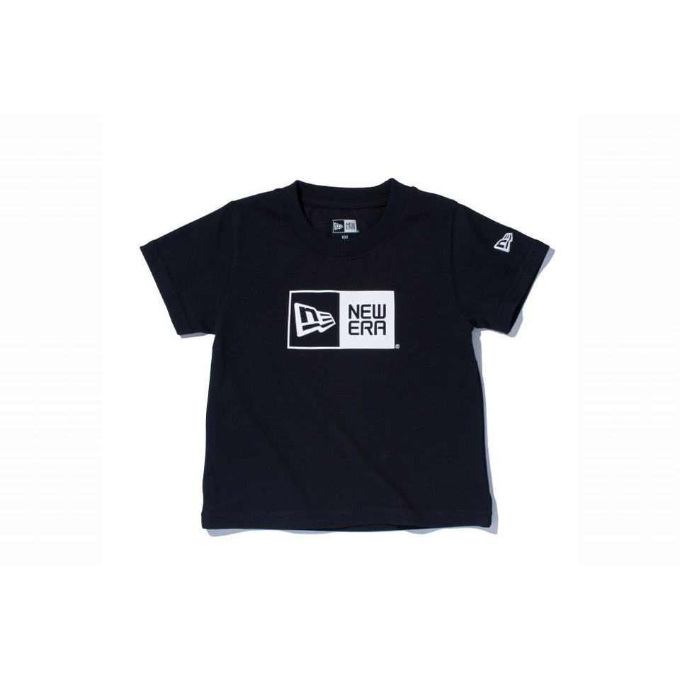 Child コットン Tシャツ ボックスロゴ ブラック × ホワイト - 13561858-90 | NEW ERA ニューエラ公式オンラインストア