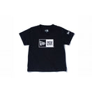 Child コットン Tシャツ ボックスロゴ ブラック × ホワイト - 13561858-90 | NEW ERA ニューエラ公式オンラインストア