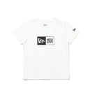 Child 半袖 コットン Tシャツ Box Logo ホワイト - 14111870-90 | NEW ERA ニューエラ公式オンラインストア