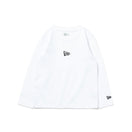 Child 長袖 コットン Tシャツ Flag Logo Mini ホワイト レギュラーフィット - 13755451-90 | NEW ERA ニューエラ公式オンラインストア