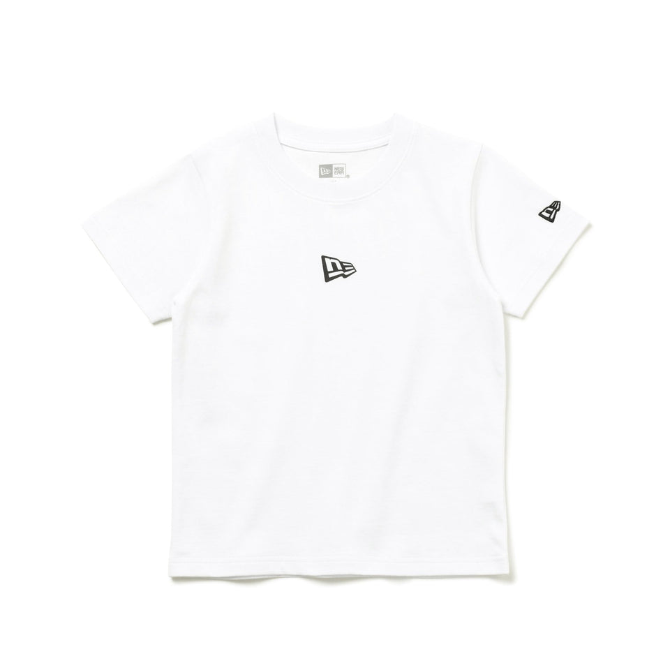 Child 半袖 コットン Tシャツ Flag Logo Mini ホワイト - 14111867-90 | NEW ERA ニューエラ公式オンラインストア