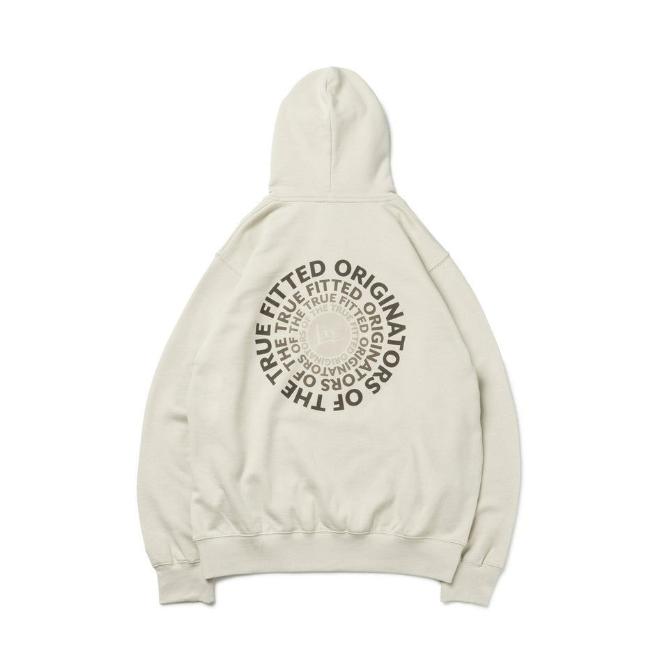 裏毛 スウェット プルオーバーフーディー Circle OOTTF ストーン