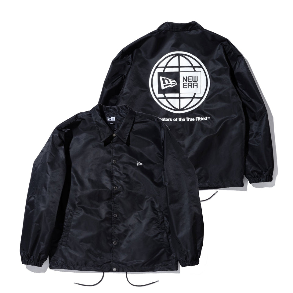 コーチジャケット Coach Jacket World Logo ブラック