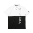 【ゴルフ】 半袖 ポロシャツ Color Block ホワイト/ブラック - 13516935-S | NEW ERA ニューエラ公式オンラインストア