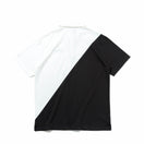 【ゴルフ】半袖 ポロシャツ Color Block Diagonal ホワイト/ブラック - 14109038-S | NEW ERA ニューエラ公式オンラインストア