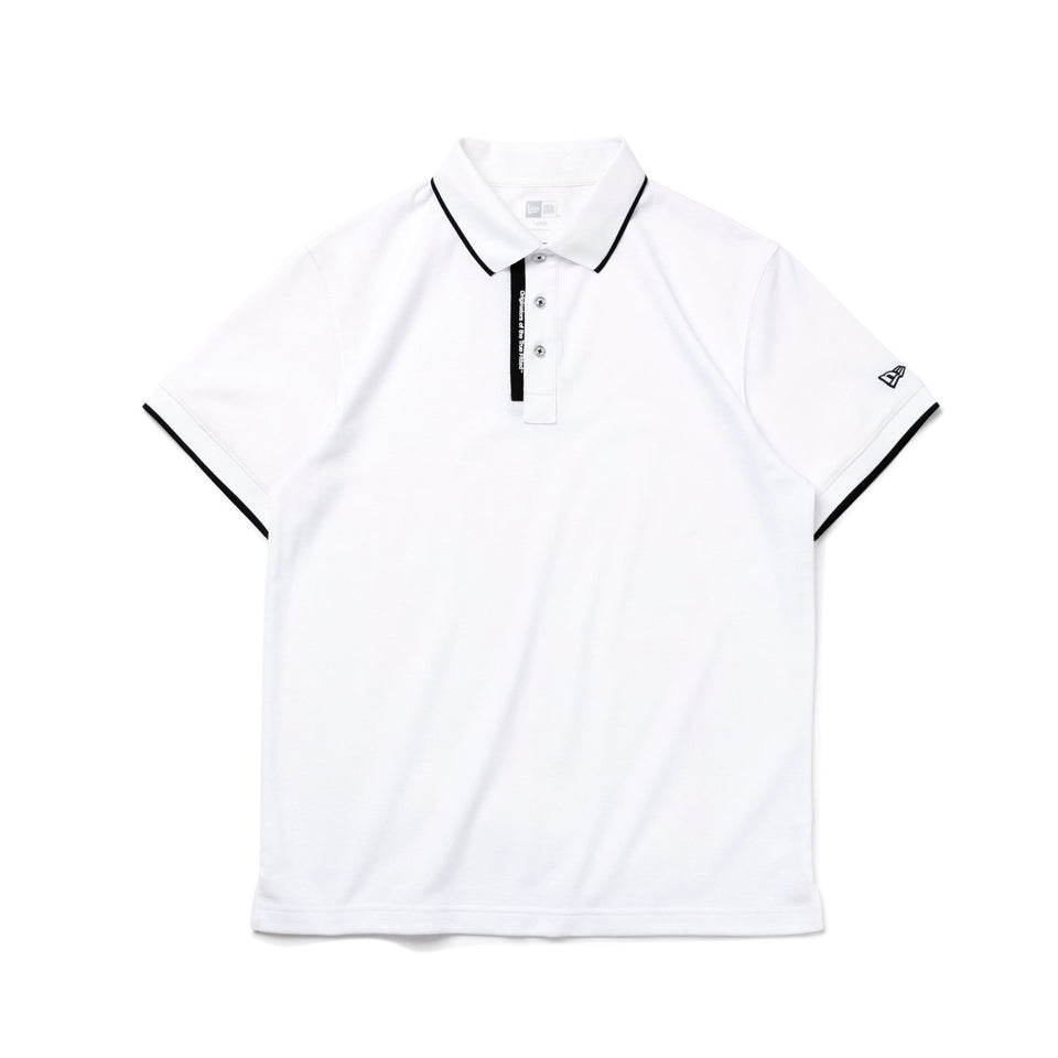【ゴルフ】 半袖 鹿の子 ポロシャツ Color Collar ホワイト - 13516929-S | NEW ERA ニューエラ公式オンラインストア