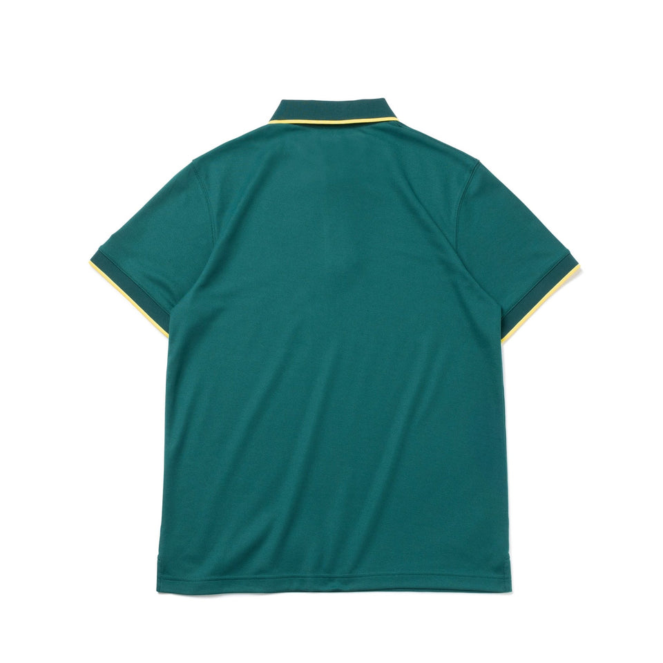 【ゴルフ】 半袖 鹿の子 ポロシャツ Color Collar ダークグリーン - 13516930-S | NEW ERA ニューエラ公式オンラインストア