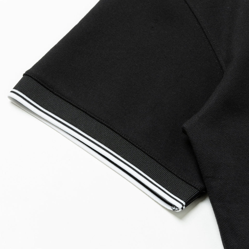 【ゴルフ】半袖 鹿の子 ポロシャツ Color Collar ブラック - 14109043-S | NEW ERA ニューエラ公式オンラインストア