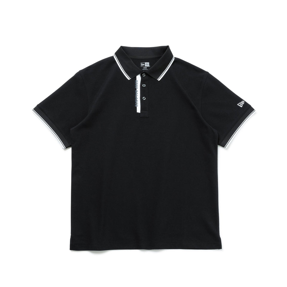 【ゴルフ】半袖 鹿の子 ポロシャツ Color Collar ブラック - 14109043-S | NEW ERA ニューエラ公式オンラインストア