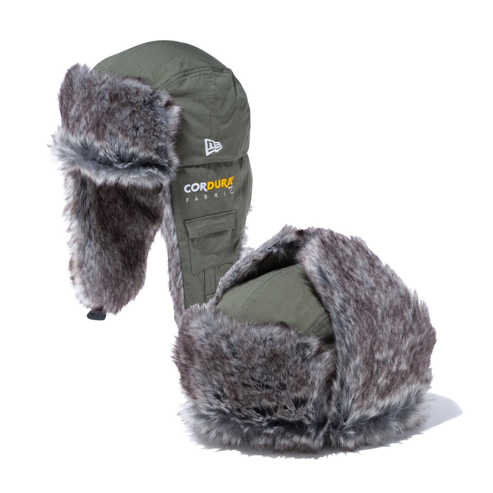 【ニューエラ アウトドア】 トラッパー CORDURA 60/40 クロス オリーブ - 12854296-M | NEW ERA ニューエラ公式オンラインストア