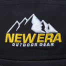 スポーツバケット CORDURA (made with COOLMAX fabric) NEW ERA Outdoor Gear Logo ブラック 【ニューエラアウトドア】 - 13516172-SM | NEW ERA ニューエラ公式オンラインストア