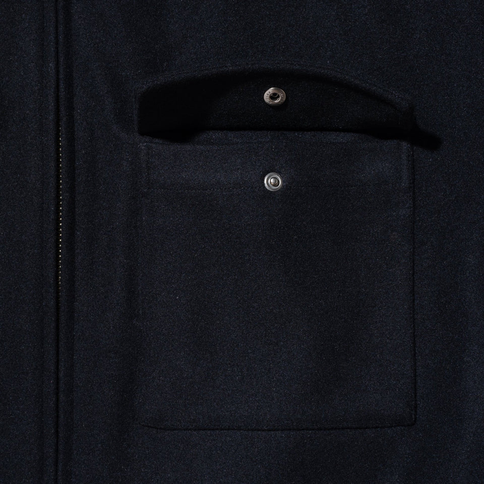 メルトン CPOジャケット BLACK LABEL FW23 ブラック - 13952718-S | NEW ERA ニューエラ公式オンラインストア